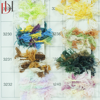 High-Strength 3.2-Count Double Twist Fancy Yarn-Customizable Color-Woven 100% Polyester Knitting & Crochet Thread