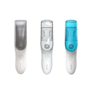 Tondeuse à cheveux électrique et rechargeable par USB pour bébé, avec lame en céramique et aspiration automatique, personnalisable avec logo - Product Image 2