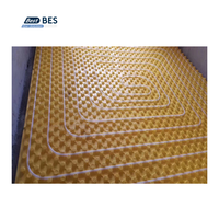 BES automatique Film couvrant stratification panneau chauffant au sol EPS panneau de mousse plancher chauffant plastique Machine de formage sous vide