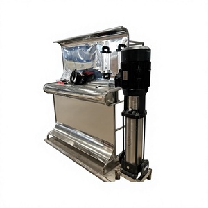 Machinerie de traitement de l'eau par osmose inverse en acier inoxydable avec pompe 380V de qualité industrielle - Product Image 3