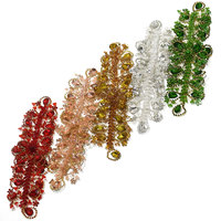 Fil de strass 3D pour mariée, accessoires capillaires à coudre en gros pour robe de mariée, bal de promo, décoration de vêtements WHD219