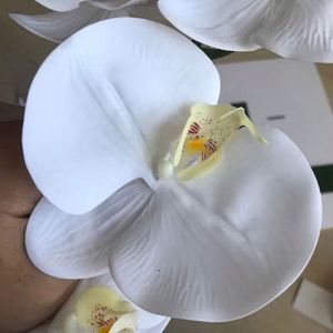 I-1013 장면 장식을 위해 인위적으로 제조 된 고품질 화이트 프리미엄 라텍스 난초 - Product Image 5