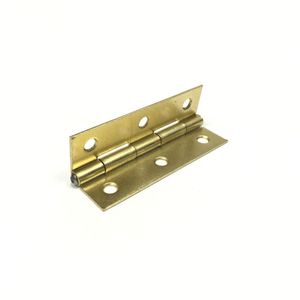 Bisagras estrechas de zinc sólido con acabado BP de 51 mm x 29 mm, diseño tradicional para montaje en pared en baños y cocinas, fácil instalación. - Product Image 3