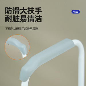 ราวจับในห้องน้ำคอนเนอร์ส รับน้ำหนักได้ 100 กก. กันลื่น ไม่ต้องเจาะ สำหรับผู้สูงอายุและสตรีมีครรภ์ - Product Image 5