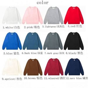 Sudaderas Unisex de Alta Calidad con Cuello Redondo Personalizadas, Color Sólido, al por Mayor, Mezcla de Poliéster/Algodón, Ecológicas, con Frente de Crochet para Invierno - Product Image 3