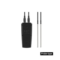 Termometer Digital PT-720D Dual Channel PT100 Platinum Resistance -200~800 ℃   0.001 ℃   Sensor Probe Perekam Suhu Tinggi