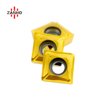 Insertos de perforación de carburo de alto rendimiento ZANHO XCMT040104R/L XCMT050204 XCMT060204 XCMT070304 XCMT080304 PVD OEM personalizable