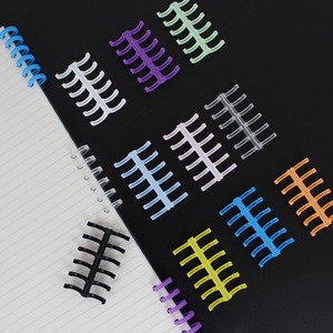 Coloré 6 trous feuille lâche bricolage boucle ouverte feuille lâche anneau de <span class=keywords><strong>reliure</strong></span> <span class=keywords><strong>10</strong></span> couleur grand livre/croquis livre boucle - Product Image 4