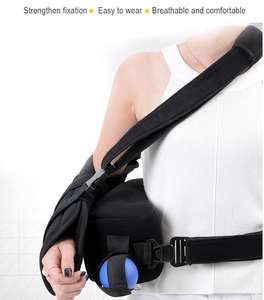 สายพยุงไหล่ทางการแพทย์,สายรัด<span class=keywords><strong>แขน</strong></span>แบบปรับไม่ได้สำหรับการบาดเจ็บที่ข้อมือฉีกขาด - Product Image 2