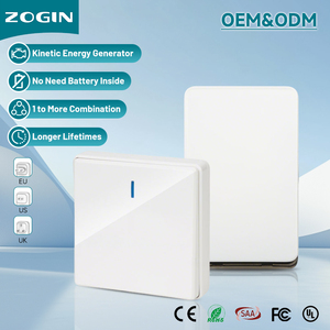 Sonnette de porte sans fil de luxe or noir 55 <span class=keywords><strong>carillon</strong></span> portée 200M IP44 étanche appartements sans fil US EU UK AU prise sonnette de porte - Product Image 1