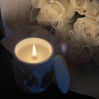 Grosir Individualitas Fashion Hadiah Kreatif Kustom Harum Ornamen Rumah Aroma Spiritual Lilin dengan Lilin Estetika Jar