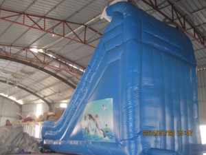 Inflatable PVC Surf Water Slide for Kids Outdoor <b>Fun</b> Entertainment Supports >500kg Capacity Accommodates >10 Passengers School - Product Image 4