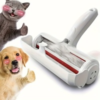 Pet Hair Remover Roller Self Cleaning Reusable Lint Roller No Sticky Tape Dog Cat Fur Remover for <strong>Couch</strong> Bed Carpet Clothing