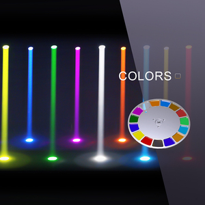 Shehds chùm 200W với LED vòng lyres 200 ánh sáng công suất cao 14 màu sắc ánh sáng màu trắng giá rẻ 8 lăng kính di chuyển đầu chiếu sáng - Product Image 4