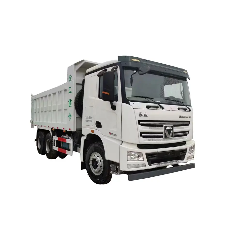 EURO 3 371HP DIESEL 30 40 50 t 6*4 sử dụng tipper xe tải Dumper ở Châu Phi
