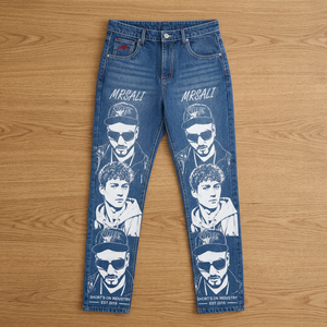 SHORT'S.ON INDUSTRY Jeans de Mezclilla para Hombre, Corte Regular, Pierna Recta, 100% Algodón, Ecológicos, de Secado Rápido, Lavables, Sólidos, Casuales - Product Image 6