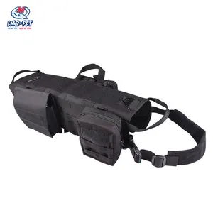 Multifunción ODM OEM portátil impermeable fácil de limpiar al aire libre viaje Camping senderismo mascota perro auto mochila bolsa de sillín