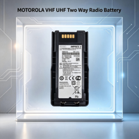 بطارية ليثيوم أيون قابلة لإعادة الشحن MOTOROLA PMNN4522A IMPRES بجهد 3.7 فولت وسعة 3400 مللي أمبير في الساعة لأجهزة الراديو UHF طراز MTP3550 وMTP3500 وMTP3150 وMTP3250