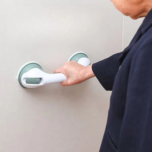 Manija de Seguridad para Ducha, Doble Bloqueo, Plegable, Ecológica, Diseño Moderno, Disco de Vacío, Agarre Antideslizante, Plástico para Pared de Baño - Product Image 5