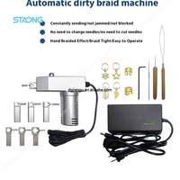 Machine à Haute Vitesse pour la Fabrication de Dreadlocks, Perruques et Cheveux Synthétiques
