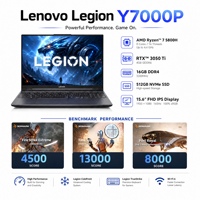 Ordinateur portable de jeu d'occasion CoreNest Lenovo Legion Y7000P AMD Ryzen 7 5800H RTX 3050 Ti 16 Go de RAM 512 Go de SSD 15,6 pouces PC d'occasion