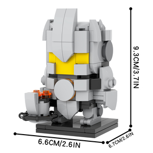 MOC7586-7593 mooxi trò chơi Overwatch wilmus cole cassidy pharah Reaper Tracer xây dựng khối Bộ Giáo dục Anime trẻ em Đồ chơi - Product Image 5