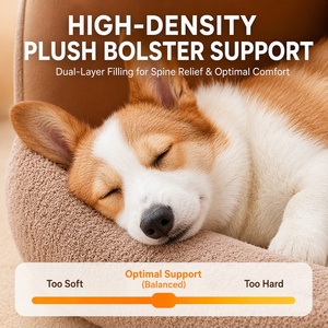 Casa Cálida para Mascotas Navideña, Cama Suave para Perros, Refugio Interior para Perros y Gatos - Product Image 2