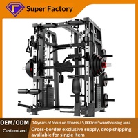Machine Smith multifonctionnelle de haute qualité avec système de croisement de câbles pour la musculation à domicile et la station de fitness