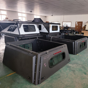 2025 thiết kế mới xe tải cắm trại overland Pop Up cứng hai mặt vỏ cửa sổ bật lên Lều xe tải gián đoạn cắm trại - Product Image 6