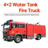 Véhicule de sauvetage d'urgence et de lutte contre les incendies forestiers municipaux, nouveau camion-citerne multifonction sur châssis Dongfeng 4X2