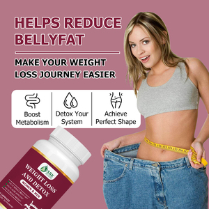 Private Label Weight loss and Detox Capsules with Gynostemma Extract Body Metabolic Helps Curb Appetite Boost Metabolism Capsule - Product Image 3