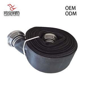 Tuyau d'<span class=keywords><strong>incendie</strong></span> minier 25 bars, résistant à l'abrasion, en TPU, 30m, haute pression, flexible, pour usage souterrain, orange haute visibilité, OEM - Product Image 1