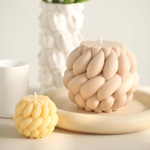 Nuovo Design geometria <span class=keywords><strong>fai</strong></span>-<span class=keywords><strong>da</strong></span>-<span class=keywords><strong>te</strong></span> arco rotante a forma di goccia di pioggia <span class=keywords><strong>candele</strong></span> turbinanti cera profumata regalo di nozze personalizza candela - Product Image 4