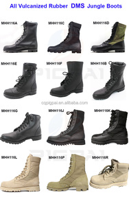 High Quality Comfortable <strong>Black</strong> Rubber <strong>Men</strong> Jungle <strong>Boots</strong> with Panama Outsole - Product Image 6
