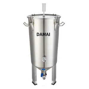 Gär ausrüstung 30-60L/Braubier fermenter/Konischer Fermenter aus Edelstahl