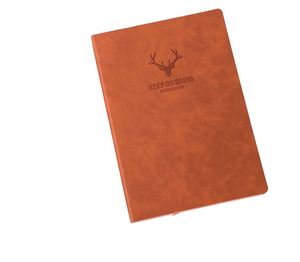 Custom Logo A4/A5 <b>Journal</b> Hardcover Notebooks with Pen Holder Factory Direct Wholesale Leather Material Promotional Gift - Product Image 5