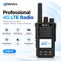 Radio bidirectionnelle POC MYT V610 Android 4G LTE, talkie-walkie longue portée, GPS, Bluetooth, WIFI, réduction du bruit pour la chasse et la sécurité