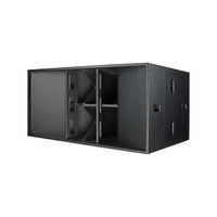 L'usine vend directement AK218 double subwoofers de 18 pouces à vendre subwoofer 18 pouces 2000w pour système extérieur