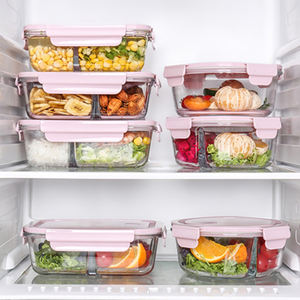 Oneup — boîte à Bento étanche, boîtier de repas pour adulte, 2 compartiments, micro-ondes chauffage, vente en gros - Product Image 4