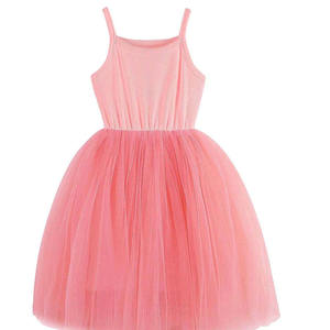 Vêtements pour filles coréennes, robe de princesse pour enfants, robe en tulle sans manches, tutu pour enfants - Product Image 2