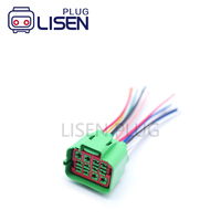 1452299-2 12 Pin TE Connectivity AMP Kabel Harness Lampu Depan Otomotif Betina untuk Volvo S40 S60 S80L XC90 XC60 XC70
