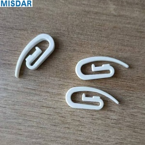 Thanh ray gấp chữ S, thanh ray sóng S, thanh sóng S, móc rèm gấp sóng, thanh ray 60mm, đầu rèm trong suốt, băng đầu rèm - Product Image 4