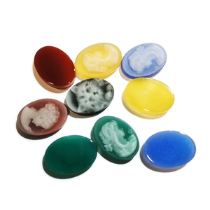 Pendentifs ovales pour la fabrication de bijoux, pierres précieuses naturelles en Agate, Cameo, <span class=keywords><strong>chat</strong></span>, 10x14mm, Cabochon ovale, pour bijouterie en <span class=keywords><strong>or</strong></span> 18K, vente en gros, livraison gratuite - Product Image 3
