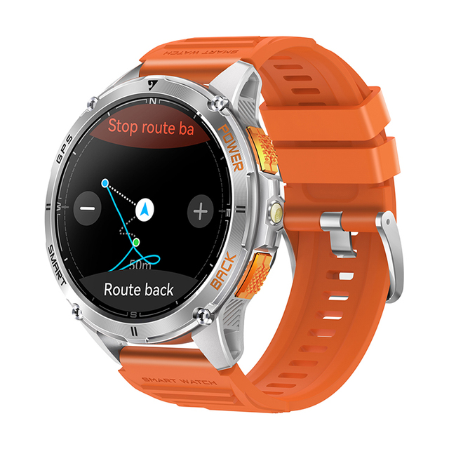 K67A Smart Watch 1.43inch Amoled Display Compass IP68 Waterproof Swimming Bracelets Fitness Tracker Outdoor GPS Sport Smartwatch