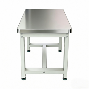 Zwaarbelastbaar roestvrijstalen werkbank fabriek werkplaats laboratorium apparatuur inspectie onderhoud industriële kwaliteit bedieningspaneel - Product Image 2