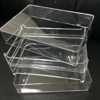 Outil d'apiculture CHINABEES, cassette à miel de 250 g, nid à miel en plastique transparent, boîte à miel, nid amovible, propre et hygiénique