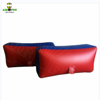 AIRFUN Jeux de Sport Pas Cher Laser Tag Gonflable Paintball Air CS Tir Obstacle Bunkers