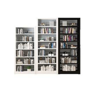 ชั้นวางหนังสือโลหะแนวตั้งแบบกำหนดเองสำหรับบ้าน สำนักงาน และห้องสมุด - Product Image 6