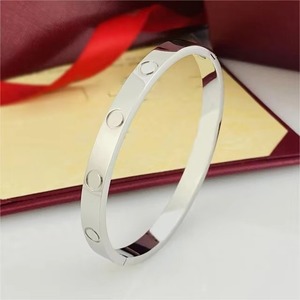 Simple Fashion Luxury Diamond Stainless Steel Bracelets Nail Bracelet Jewelry Personalized Screw Screwdriver Bracelet - Product Image 3