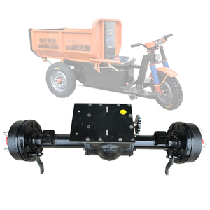 Eje <span class=keywords><strong>de</strong></span> Transmisión Trasero con Freno <span class=keywords><strong>de</strong></span> Tambor <span class=keywords><strong>de</strong></span> 120 cm y 250 mm, Capacidad <span class=keywords><strong>de</strong></span> Carga <span class=keywords><strong>de</strong></span> 2000 kg, para Vehículo Eléctrico <span class=keywords><strong>de</strong></span> Baja Velocidad <span class=keywords><strong>de</strong></span> 10-20 km/h - Product Image 1